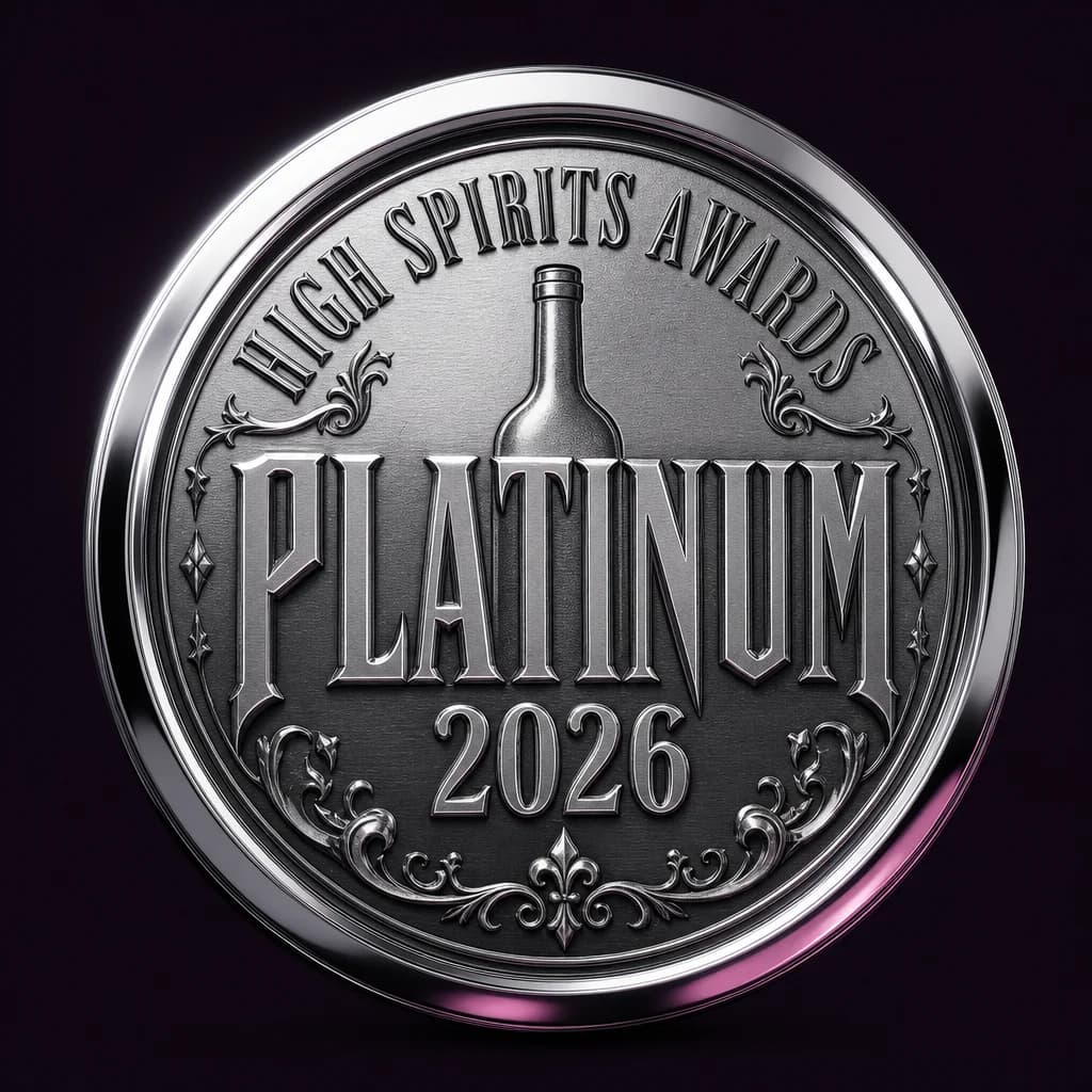 High Spirits Awards 2026 Platinum medal, awarded by L.A. Spirits Awards